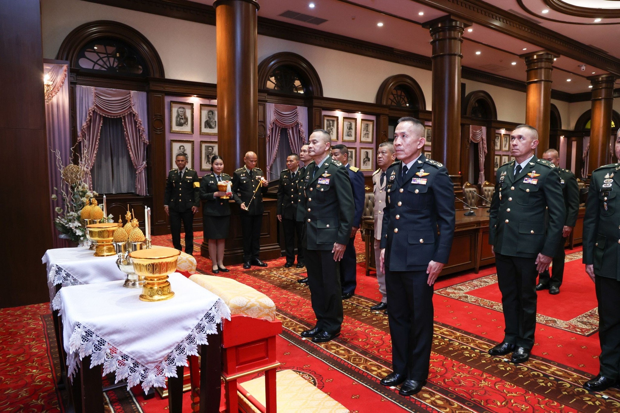 พิธีรับ–ส่งหน้าที่และมอบการบังคับบัญชาตำแหน่งปลัดกระทรวงกลาโหม