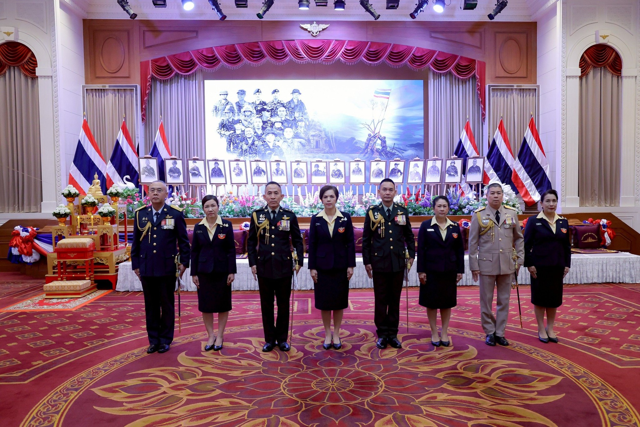 พิธีสดุดีวีรกรรมวีรชนทหารกล้า ผู้พลีชีพเพื่อชาติ ปกป้องแผ่นดินไทยไว้ด้วยชีวิตและเกียรติยศ