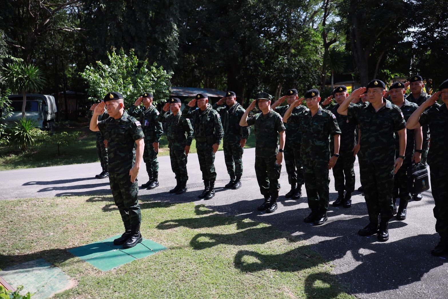 พลเอก ธราพงษ์ มะละคำ ปลัดกระทรวงกลาโหมลงพื้นที่ชายแดนไทย-กัมพูชา