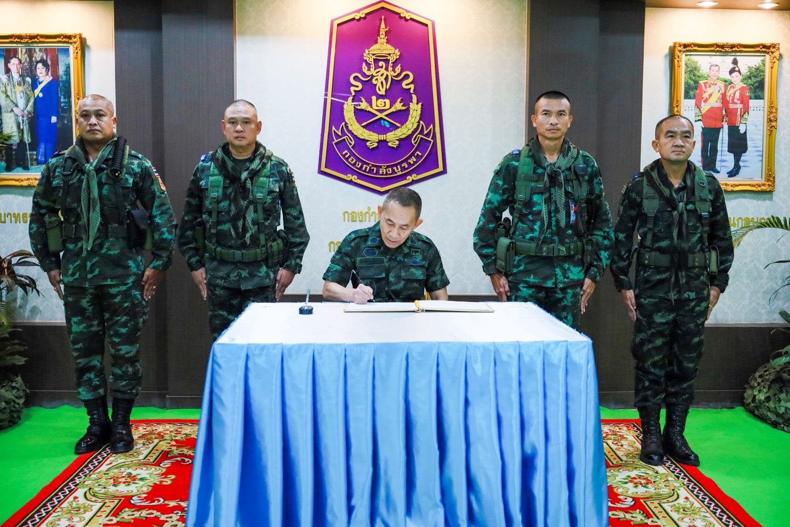 พลเอก ธราพงษ์ มะละคำ ปลัดกระทรวงกลาโหมลงพื้นที่ชายแดนไทย-กัมพูชา