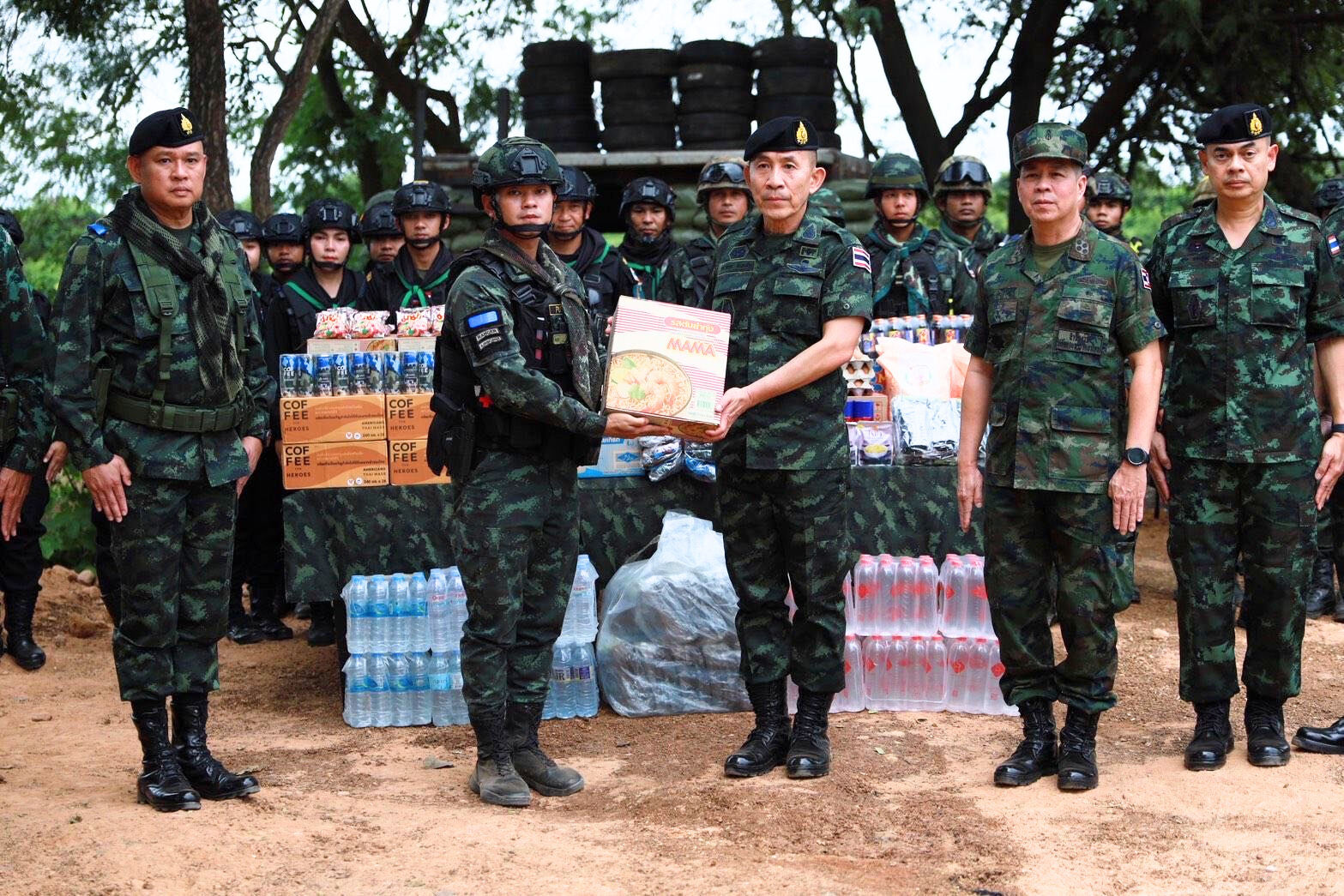 พลเอก ธราพงษ์ มะละคำ ปลัดกระทรวงกลาโหมลงพื้นที่ชายแดนไทย-กัมพูชา