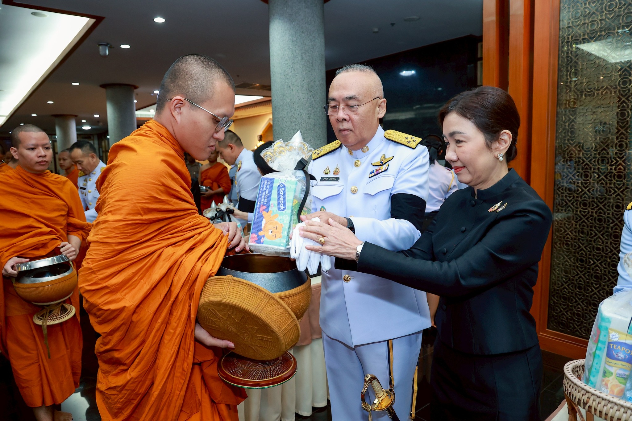 พิธีบำเพ็ญกุศลฯ ในวาระครบ ๕๐ วัน เพื่อถวายเป็นพระราชกุศลแด่ พระบรมราชชนนีพันปีหลวง