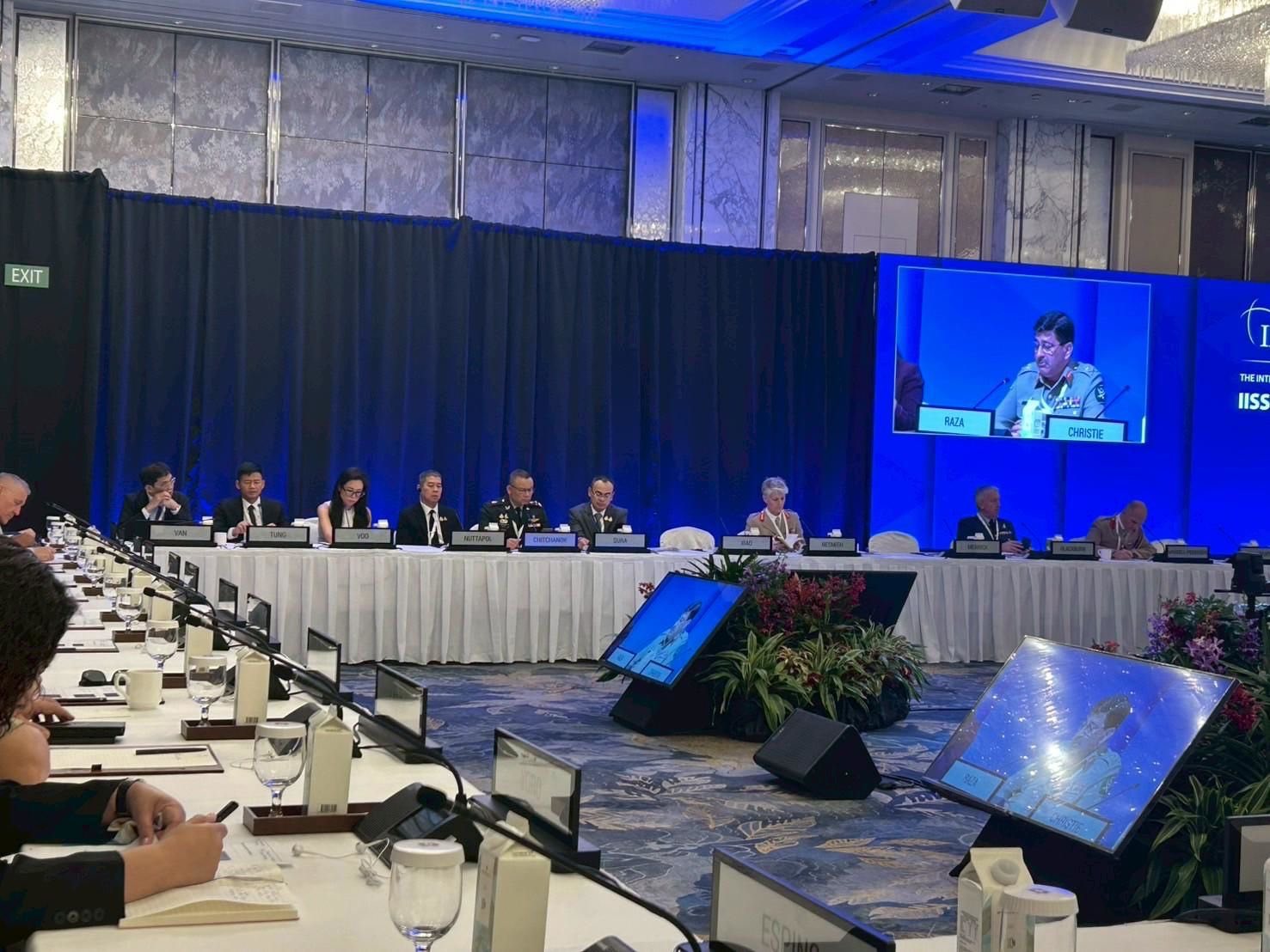 รองปลัดกระทรวงกลาโหม เข้าร่วมประชุม IISS Shangri-La Dialogue Sherpa Meeting ครั้งที่ ๑๔