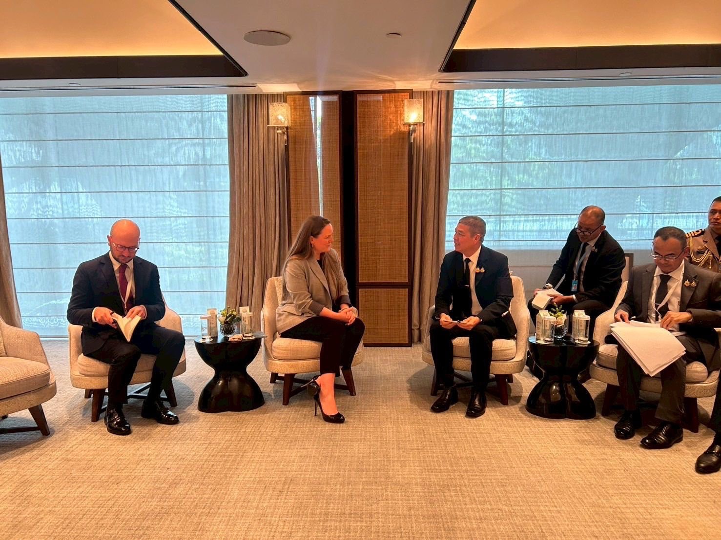 รองปลัดกระทรวงกลาโหม เข้าร่วมประชุม IISS Shangri-La Dialogue Sherpa Meeting ครั้งที่ ๑๔