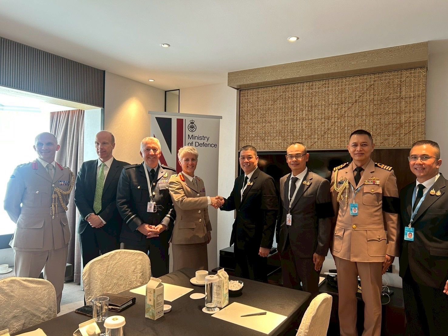 รองปลัดกระทรวงกลาโหม เข้าร่วมประชุม IISS Shangri-La Dialogue Sherpa Meeting ครั้งที่ ๑๔