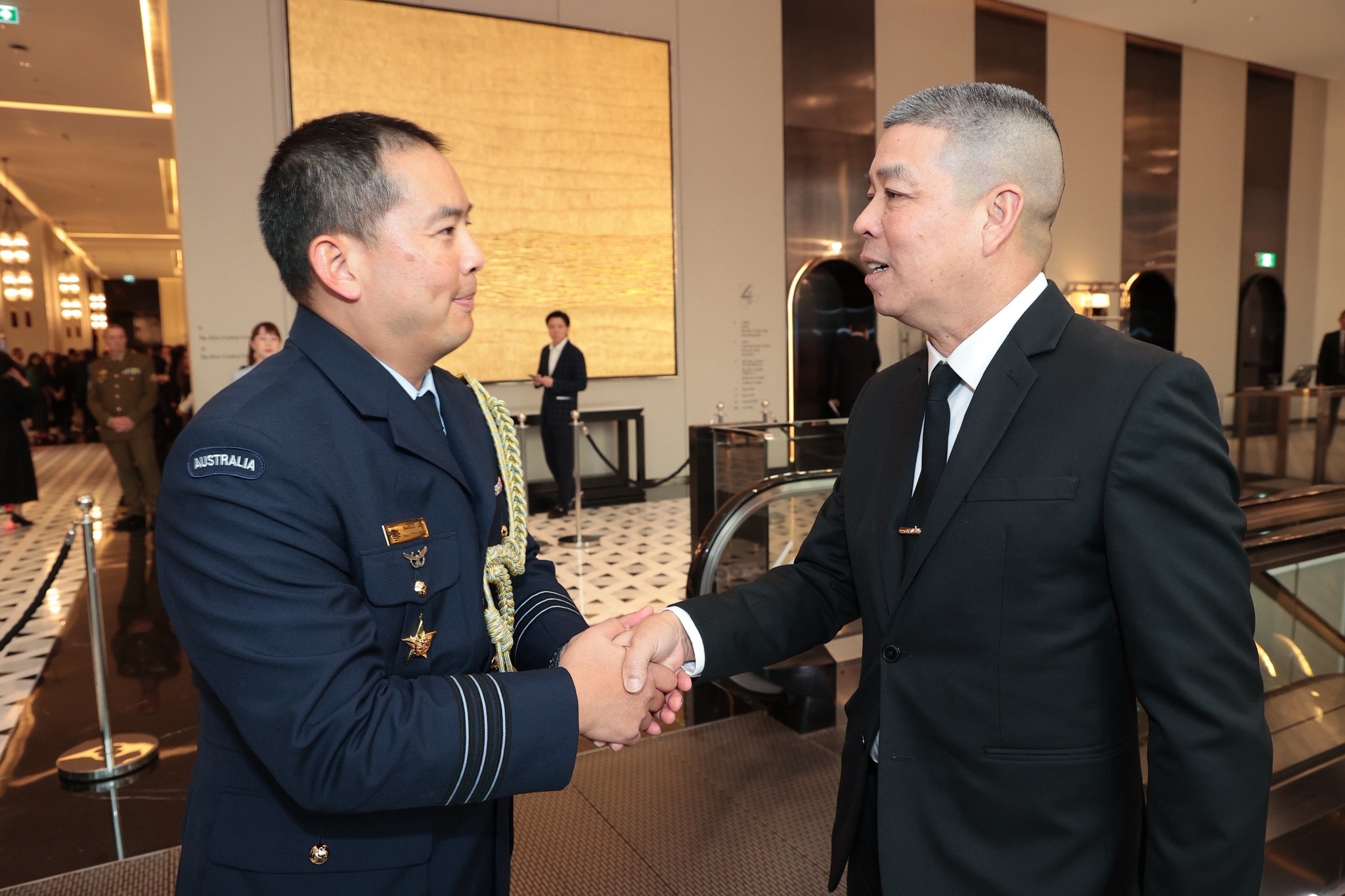 รองปลัดกระทรวงกลาโหมร่วมงานเฉลิมฉลองวันชาติเครือรัฐออสเตรเลีย กระชับความสัมพันธ์ไทย–ออสเตรเลีย