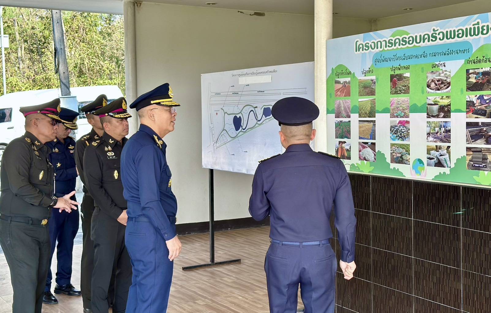 รองปลัดกระทรวงกลาโหม นำคณะตรวจเยี่ยม ศพปน.พท.ศอพท.
