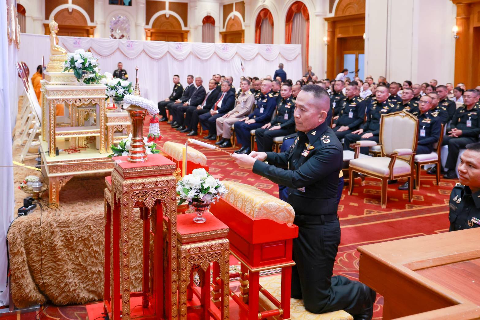ปลัดกระทรวงกลาโหม เป็นประธานในพิธีเนื่องในโอกาสวันสถาปนาสำนักงานเลขานุการสำนักงานปลัดกระทรวงกลาโหม ครบรอบ ๓๗ ปี