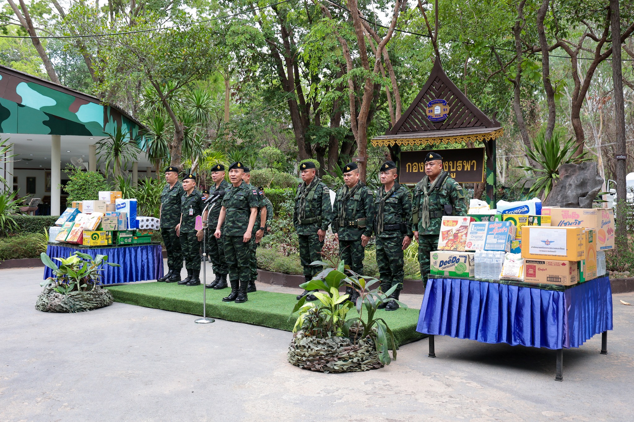 ปลัดกระทรวงกลาโหมลงพื้นที่ติดตามสถานการณ์ชายแดนไทย – กัมพูชา เน้นย้ำปฏิบัติการทุกมิติเพื่อรักษาอธิปไตยและความมั่นคงของชาติ