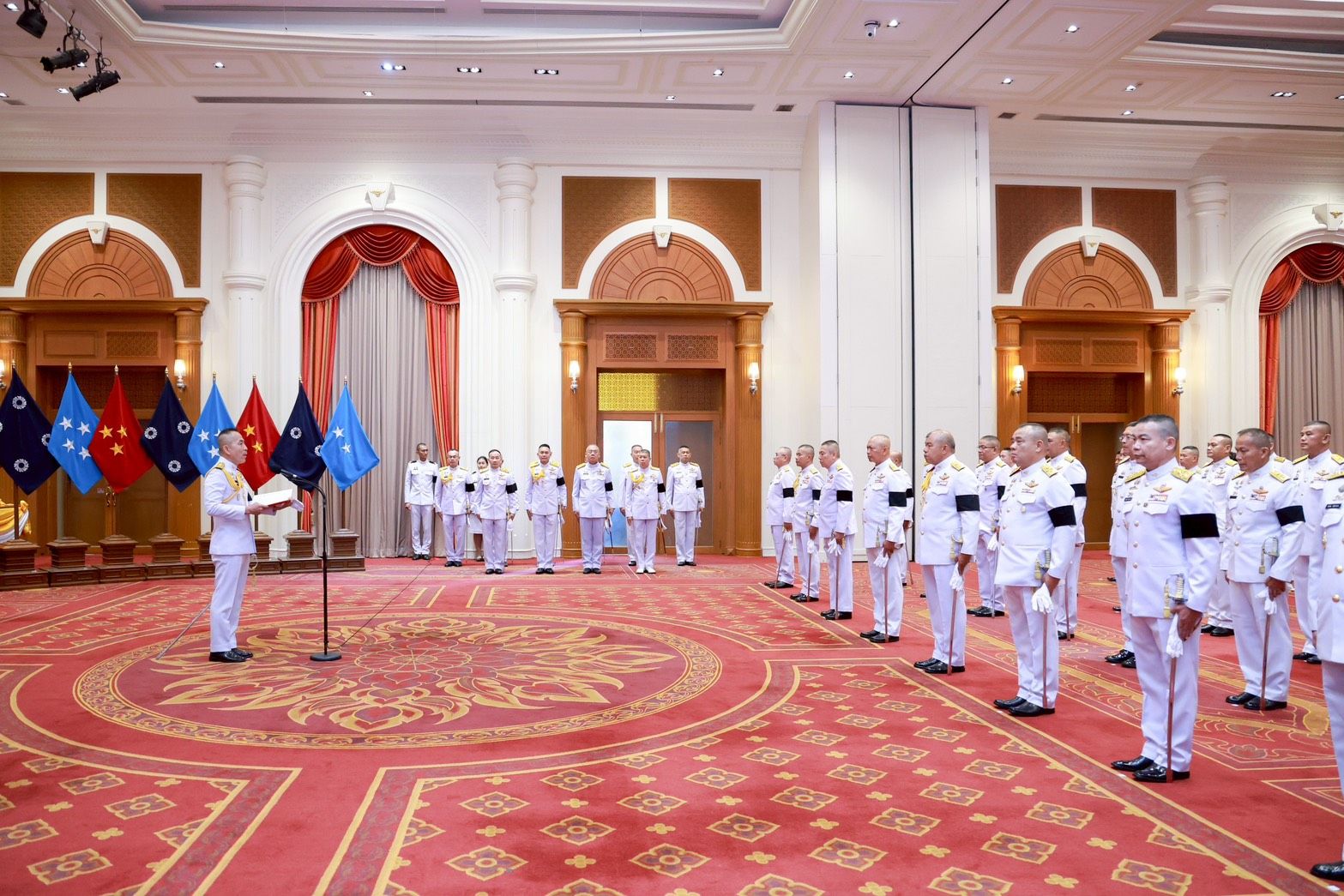 ปลัดกระทรวงกลาโหม แสดงความยินดีแก่นายทหารสัญญาบัตร ที่ได้รับพระราชทานยศทหารชั้นนายพล