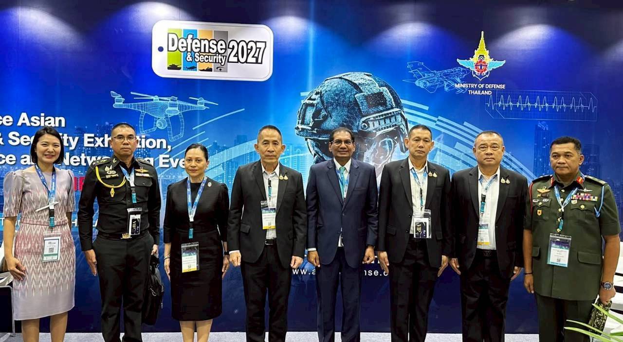 ปลัดกระทรวงกลาโหมร่วมพิธีเปิด DSA & NATSEC Asia 2026 เสริมความร่วมมือด้านความมั่นคงระดับภูมิภาค