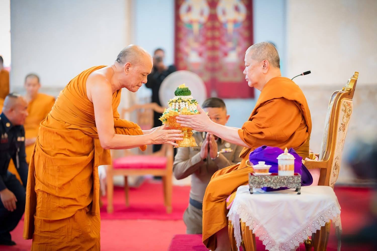 พิธีเปิดโครงการอบรมพระวิปัสสนาจารย์ น้อมถวายเป็นพระราชกุศล เสริมสร้างคุณภาพพระวิปัสสนาจารย์ทั่วประเทศ