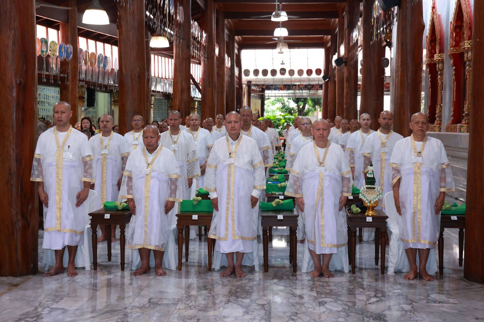 สำนักงานปลัดกระทรวงกลาโหมจัดอุปสมบทหมู่ถวายเป็นพระราชกุศล น้อมสำนึกในพระมหากรุณาธิคุณ
