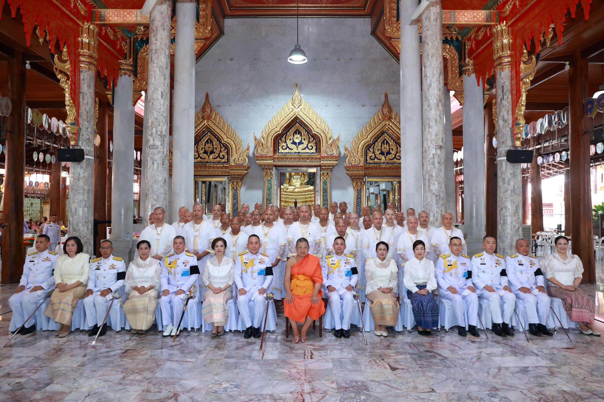 สำนักงานปลัดกระทรวงกลาโหมจัดอุปสมบทหมู่ถวายเป็นพระราชกุศล น้อมสำนึกในพระมหากรุณาธิคุณ