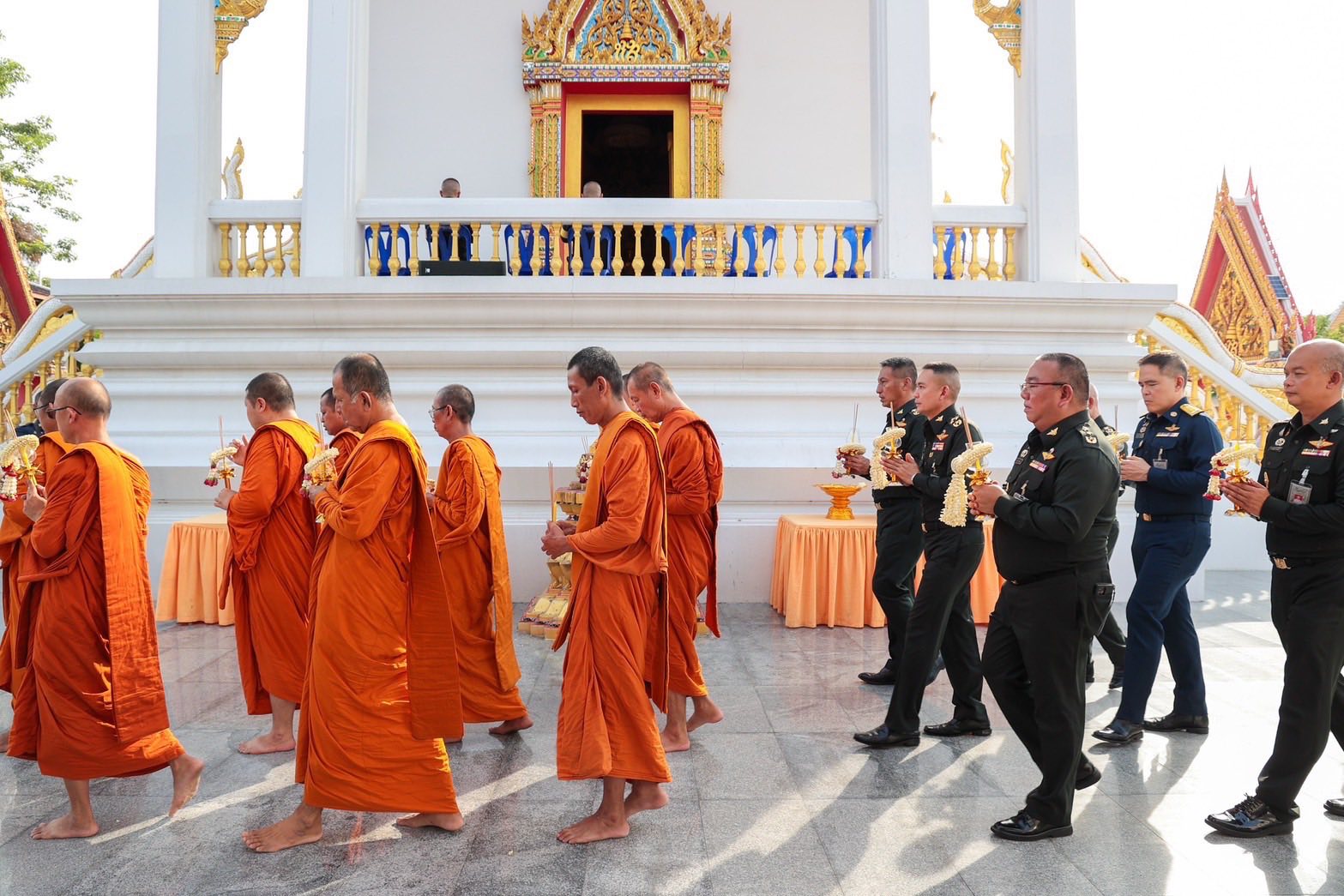 สำนักงานปลัดกระทรวงกลาโหมจัดพิธีเวียนเทียนวันวิสาขบูชา ประจำปี ๒๕๖๙ น้อมถวายเป็นพุทธบูชา