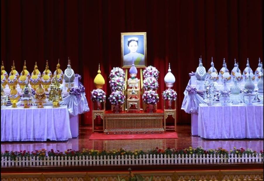รองปลัดกระทรวงกลาโหม นำคณะผู้แทนหน่วยงานทุกภาคส่วน อัญเชิญเครื่องราชสักการะทูลเกล้าฯ ถวายพระพรชัยมงคล สมเด็จพระนางเจ้าฯ พระบรมราชินี เนื่องในโอกาสมหามงคลเฉลิมพระชนมพรรษา ๔ รอบ