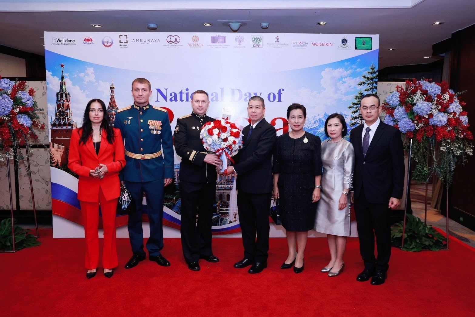 ไทย–รัสเซีย สานมิตรภาพยาวนานกว่า ๑ ศตวรรษ รองปลัดกระทรวงกลาโหมร่วมแสดงความยินดีวันชาติรัสเซีย