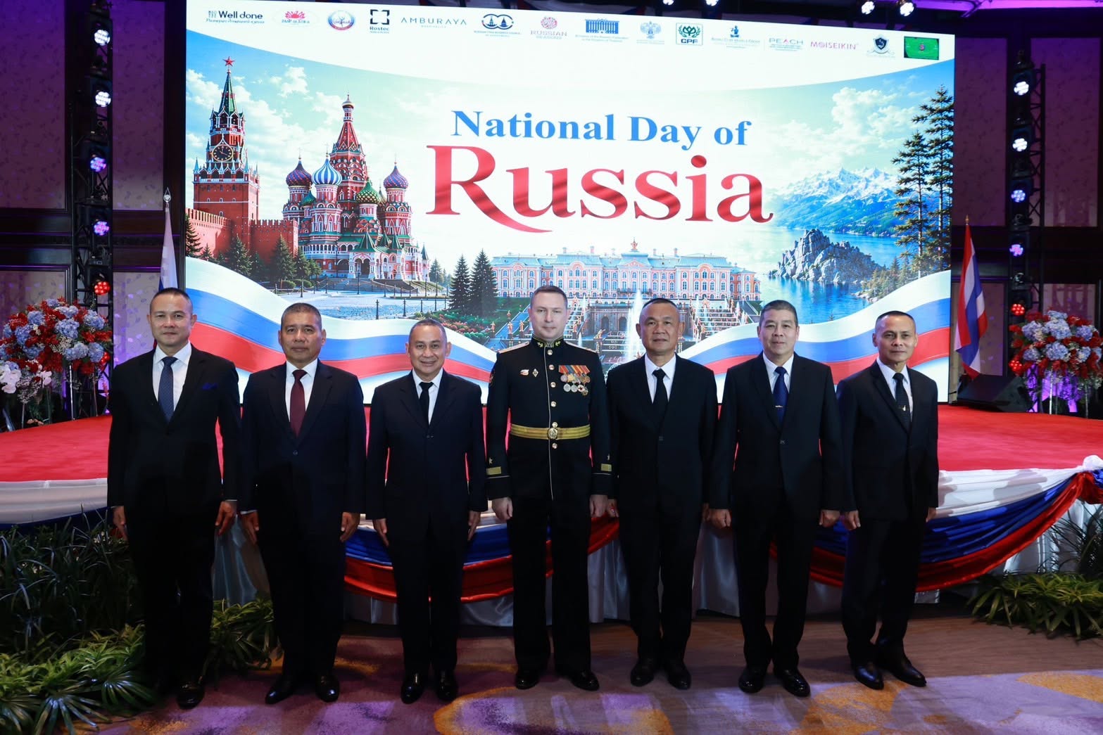 ไทย–รัสเซีย สานมิตรภาพยาวนานกว่า ๑ ศตวรรษ รองปลัดกระทรวงกลาโหมร่วมแสดงความยินดีวันชาติรัสเซีย