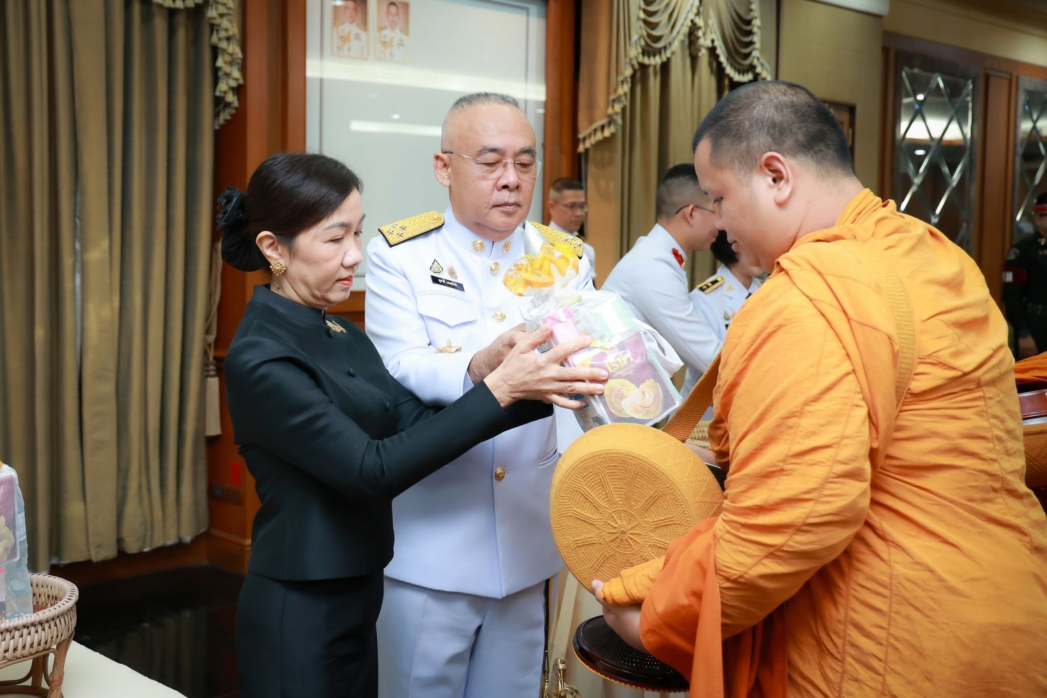 ปลัดกระทรวงกลาโหม เป็นประธานในพิธีบำเพ็ญกุศลทักษิณานุปทาน สัตตมวาร
