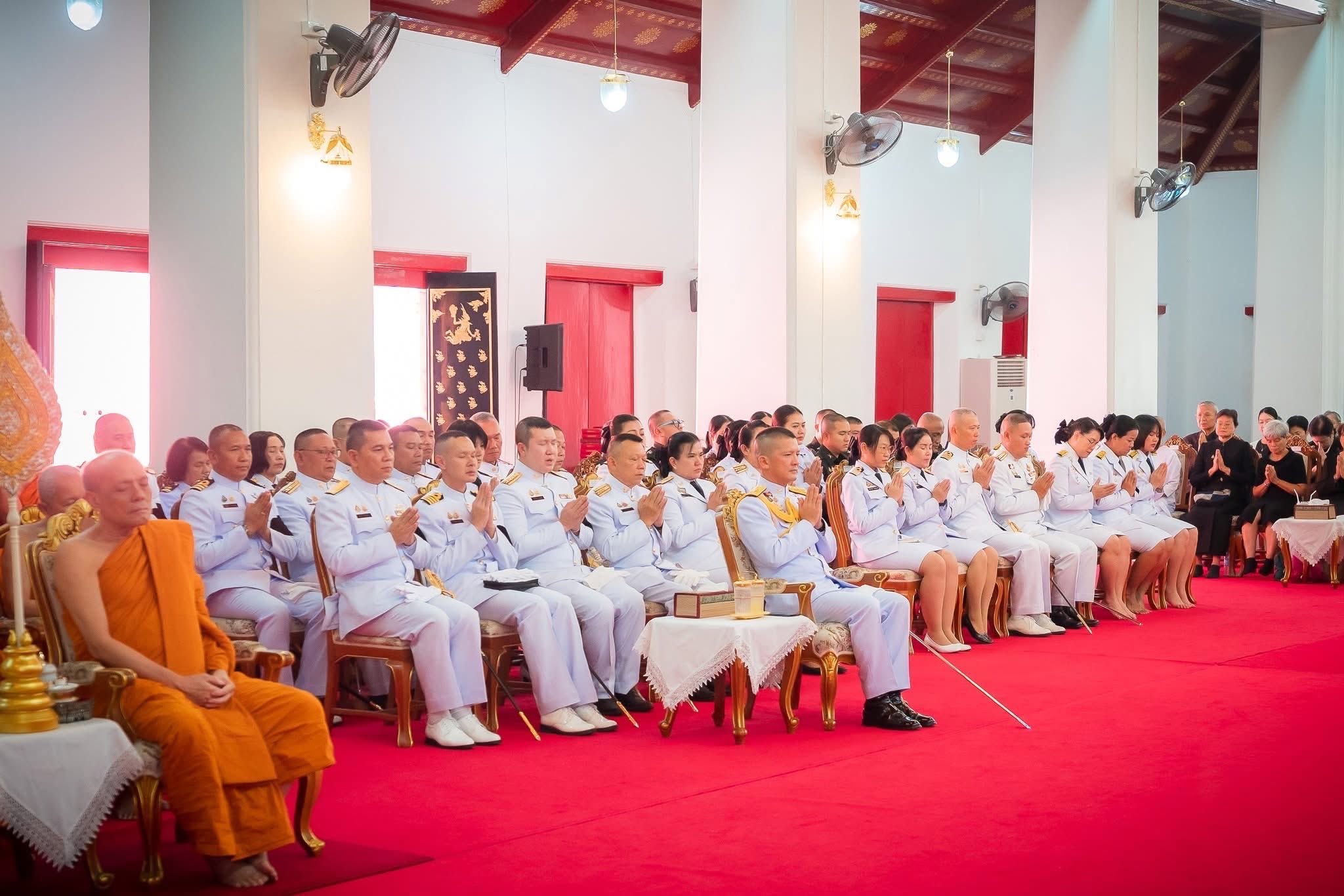 ร่วมน้อมถวายพระกุศลด้วยสำนึกในพระกรุณาธิคุณ พิธีบำเพ็ญกุศลปัณรสมวาร (๑๕ วัน) อุทิศถวายพระกุศลแด่ สมเด็จพระเจ้าลูกเธอ เจ้าฟ้าพัชรกิติยาภา ฯ