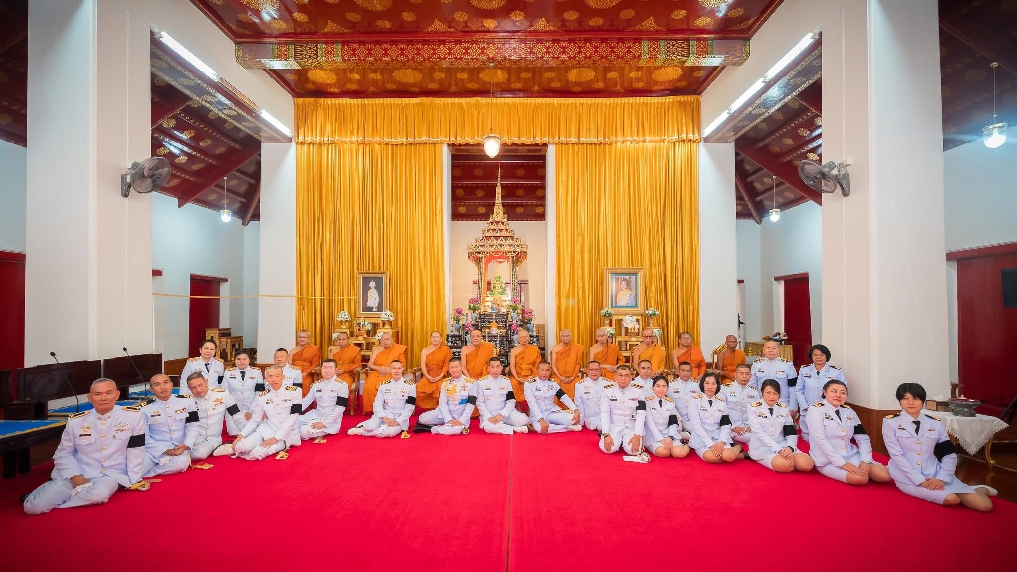 ร่วมน้อมถวายพระกุศลด้วยสำนึกในพระกรุณาธิคุณ พิธีบำเพ็ญกุศลปัณรสมวาร (๑๕ วัน) อุทิศถวายพระกุศลแด่ สมเด็จพระเจ้าลูกเธอ เจ้าฟ้าพัชรกิติยาภา ฯ