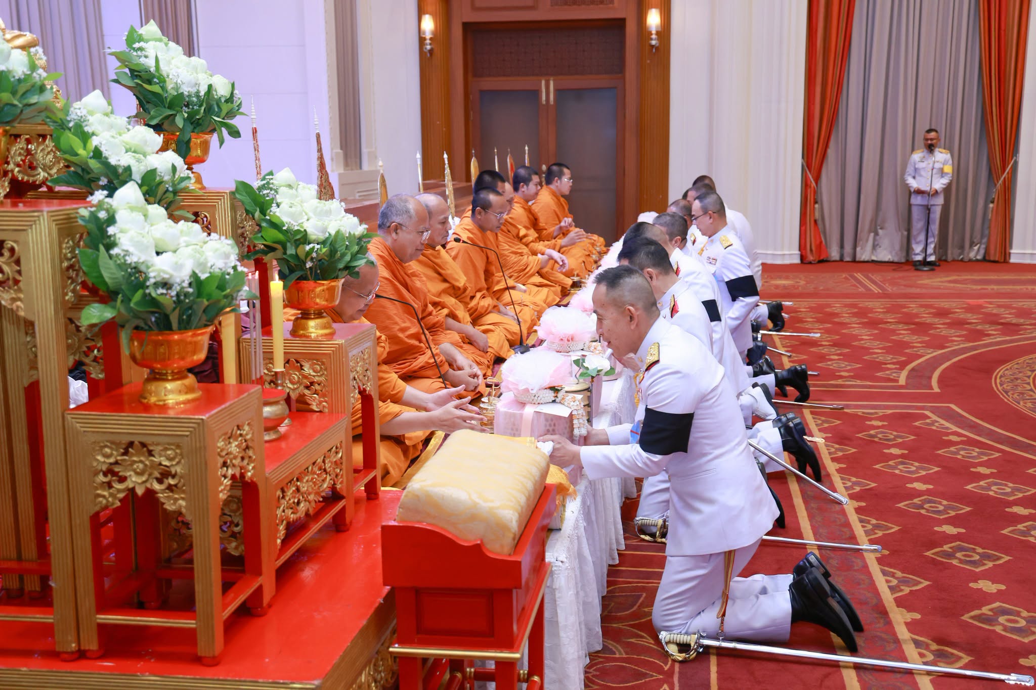 พิธีบำเพ็ญพระราชกุศลปัณรสมวาร ครบ ๑๕ วัน เพื่อถวายเป็นพระราชกุศลและน้อมรำลึกในพระกรุณาธิคุณ