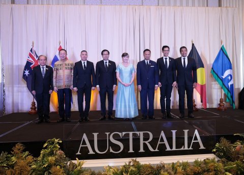 รองปลัดกระทรวงกลาโหมร่วมงานเฉลิมฉลองวันชาติเครือรัฐออสเตรเลีย กระชับความสัมพันธ์ไทย–ออสเตรเลีย