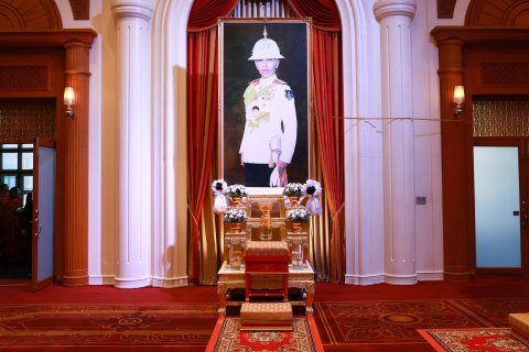 พิธีบำเพ็ญพระราชกุศลปัณรสมวาร ครบ ๑๕ วัน เพื่อถวายเป็นพระราชกุศลและน้อมรำลึกในพระกรุณาธิคุณ